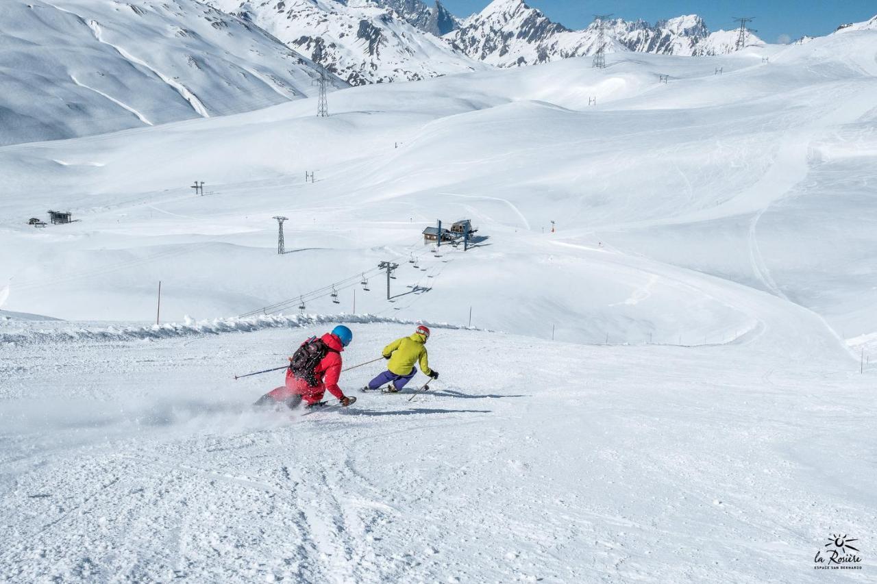 Chalet Les Clarines Apartment La Rosiere  Luaran gambar